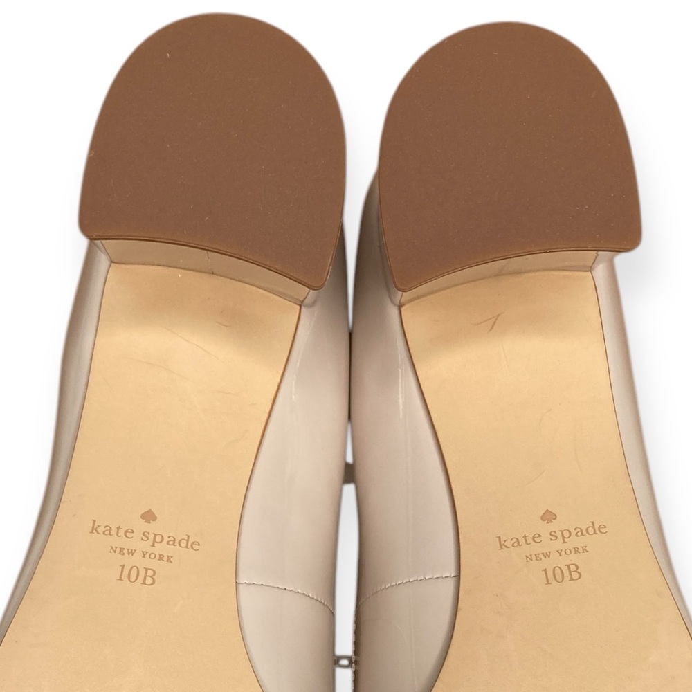 Kate Spade New York 10 Bev Bette Bow Tusk Patent Leather Block Heels - Picture 14 of 16